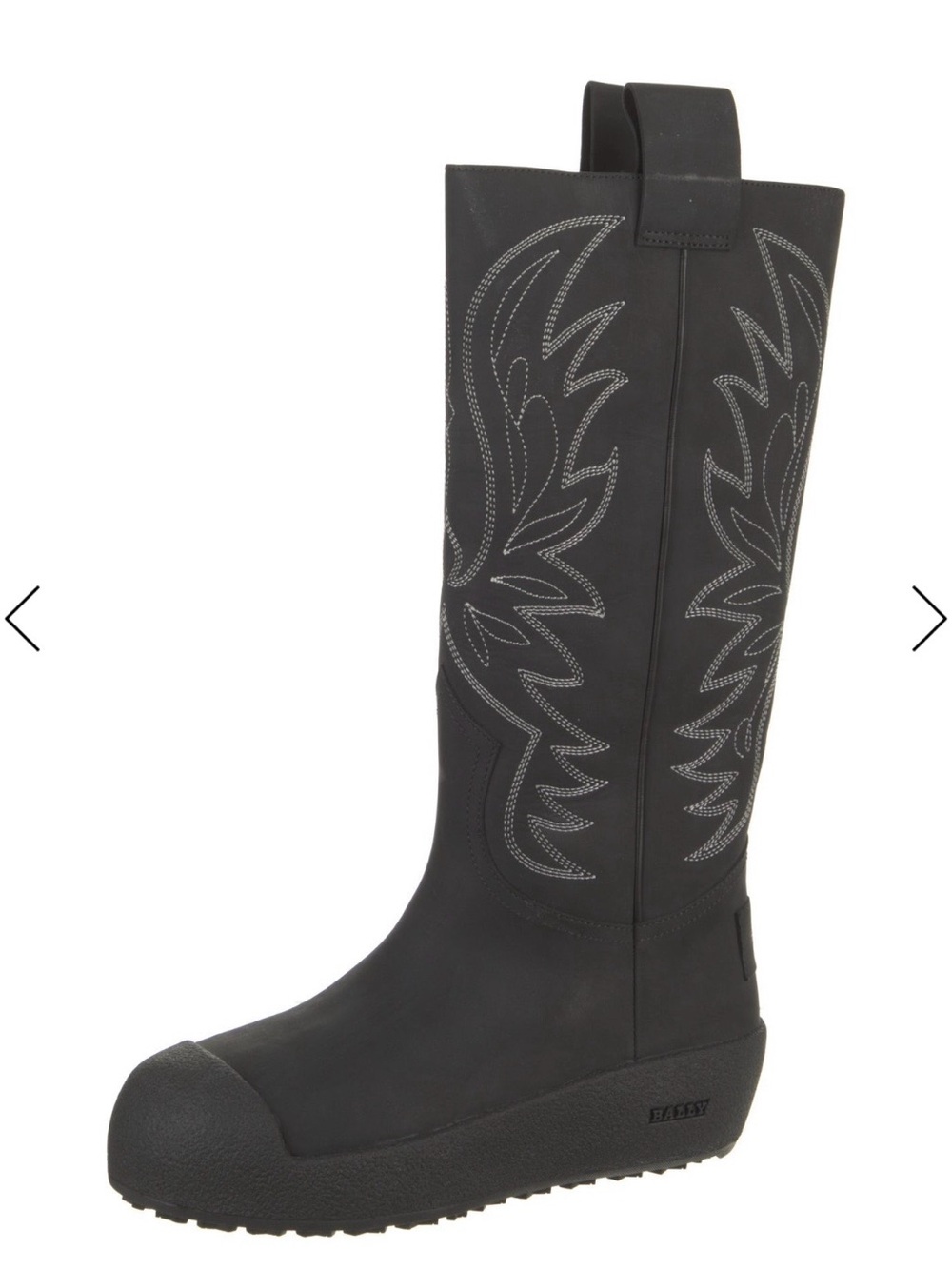 BALLY Montana Nubuck Kneehigh winter boot with shearling lining . US 6.5